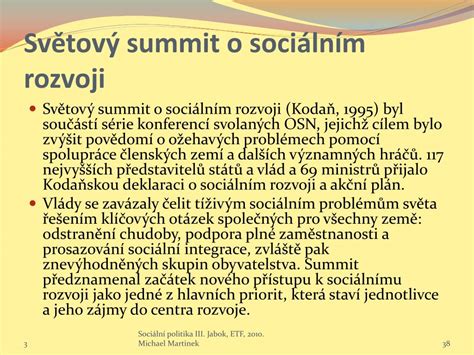 Svetový summit o sociálnom rozvoji Kodaň 1995