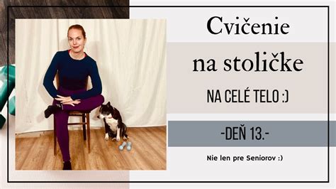 Cvičenia pre seniorov na stoličke