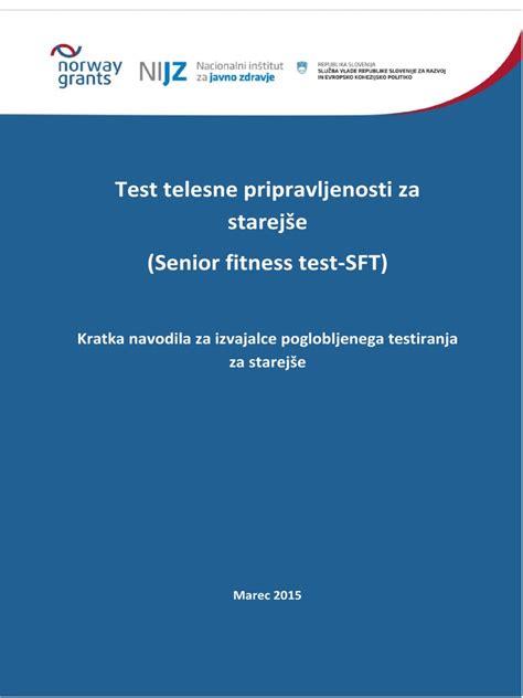 Sada pre Senior Fitness Test (SFT)
