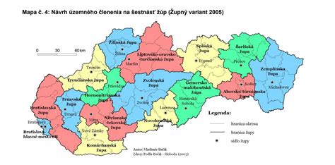 Mapa Slovenska zobrazujúca regióny s najvyššou mierou chudoby
