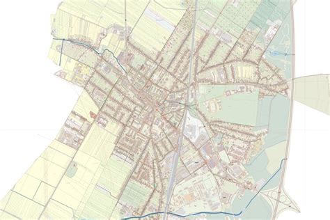 Mapa Malaciek s vyznačenými oblasťami sociálnych bytov