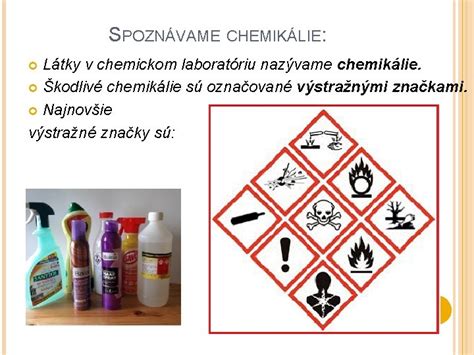 Bezpečnostné symboly v chemickom laboratóriu