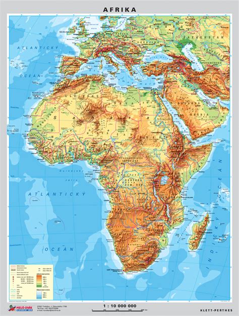 Mapa sveta so zvýraznením Afriky a Ázie
