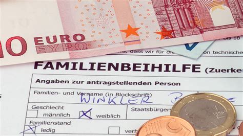 Rodinné prídavky Familienbeihilfe Rakúsko