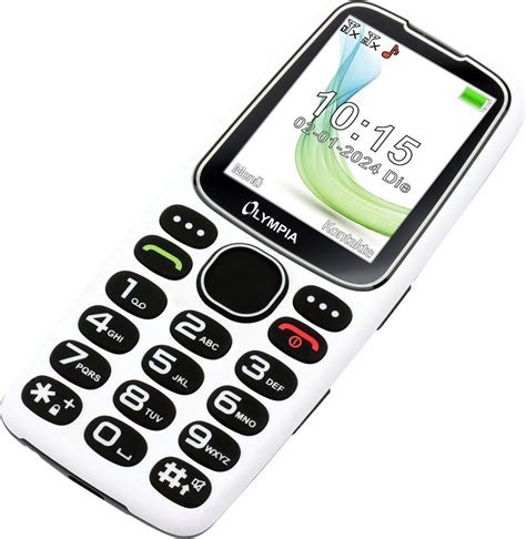 Detail klávesnice seniorského telefónu s veľkými tlačidlami