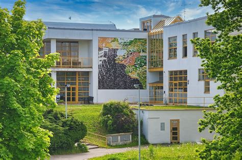 Domov Barborka Unín logo a exteriér budovy