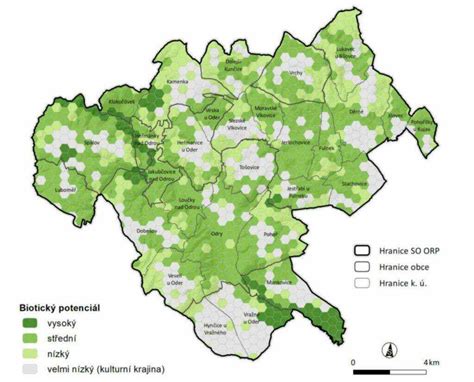 Mapa obcí zapojených do národného projektu terénnej sociálnej práce
