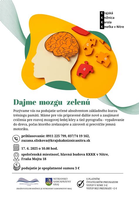 Ilustrácia mozgovej aktivity a tréningu pamäti