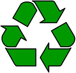 Symbol recyklácie kovov