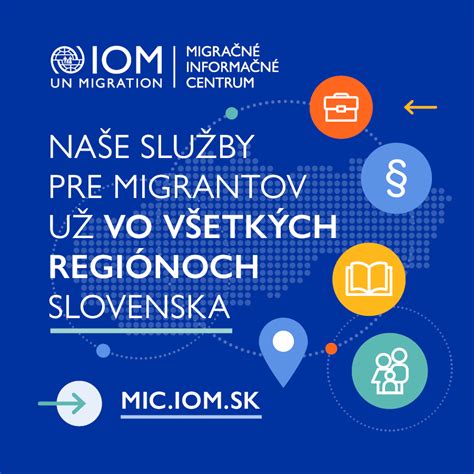 Logo Migračného informačného centra IOM