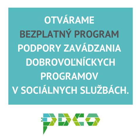 Ciele sociálnych programov