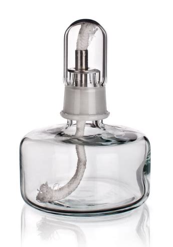 Ručne vyrábaný liehový kahan z borokremčitého skla