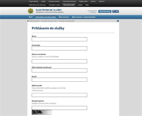 Online rezervácia termínu na DI