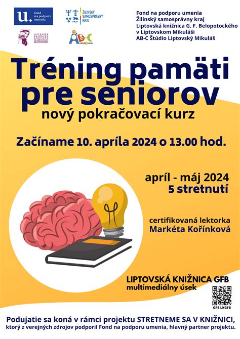 Tréning pamäti a koncentrácie v Malokarpatskej knižnici
