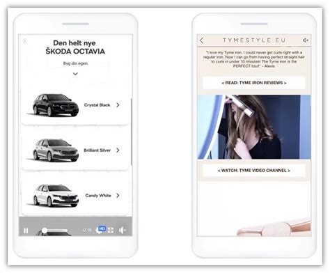 Vizualizácia rôznych reklamných formátov ako Stories, Carousel, Instant Experience