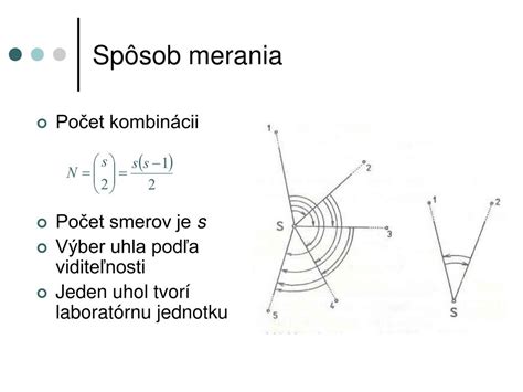 Meranie horizontálnych smerov