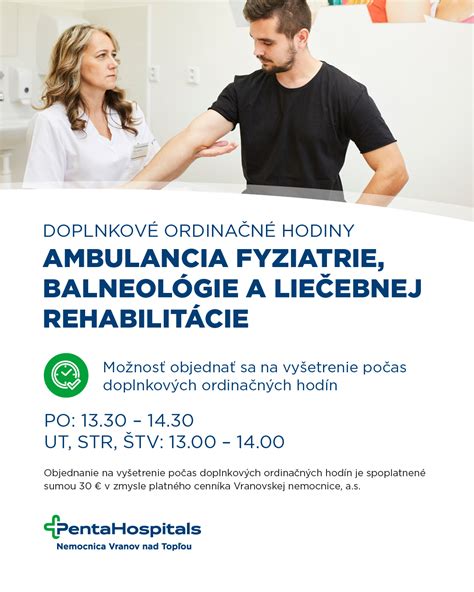 Infografika znázorňujúca výhody liečebnej rehabilitácie
