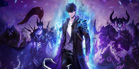 Plagát k anime Solo Leveling