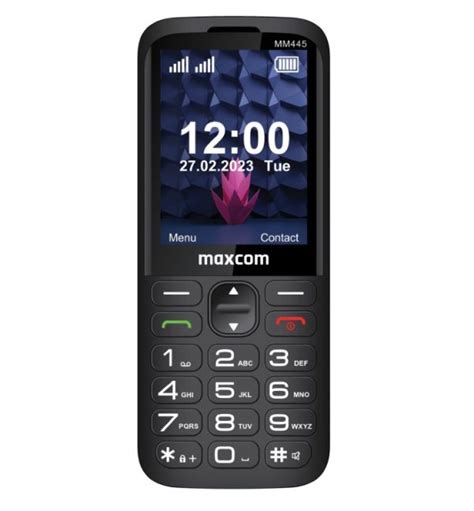 Telefón Maxcom MM445 4G v otvorenom stave