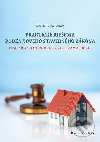 Ilustrácia nového stavebného zákona