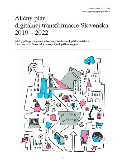 Mapa digitálnej transformácie Slovenska