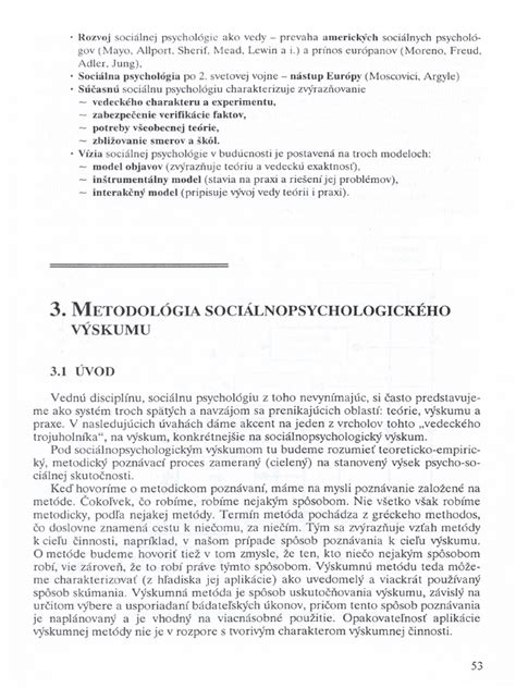 Schéma sociálneho psychologického výskumu