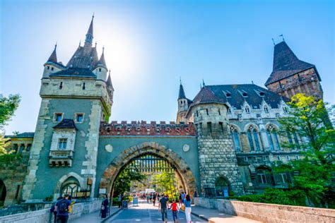 Hrad Vajdahunyad v Budapešti