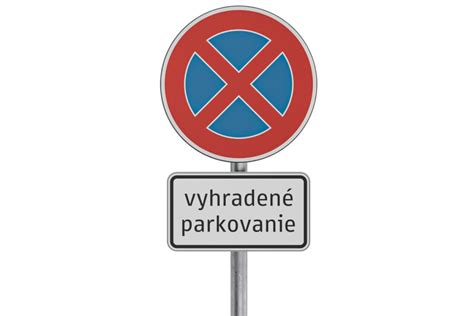 Dopravná značka pre vyhradené parkovacie miesto ZŤP