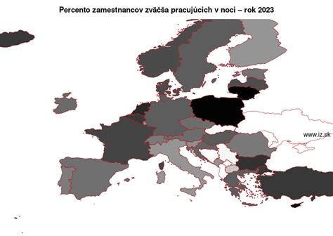 Mapa ukazujúca percento populácie trpiacej depresiou v rôznych krajinách