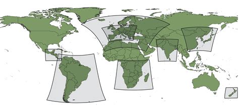 Mapa znázorňujúca oblasti s vysokým rizikom prírodných katastrof spôsobených klimatickými zmenami