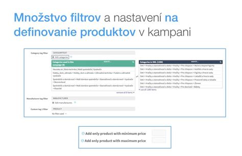 Vyhľadávanie a filtrovanie produktov na e-shope