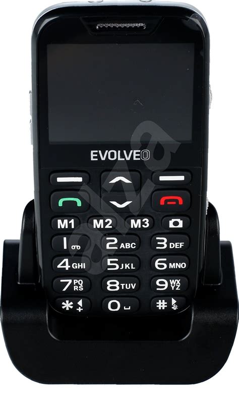Detail klávesnice Evolveo EasyPhone XD s oddelenými tlačidlami