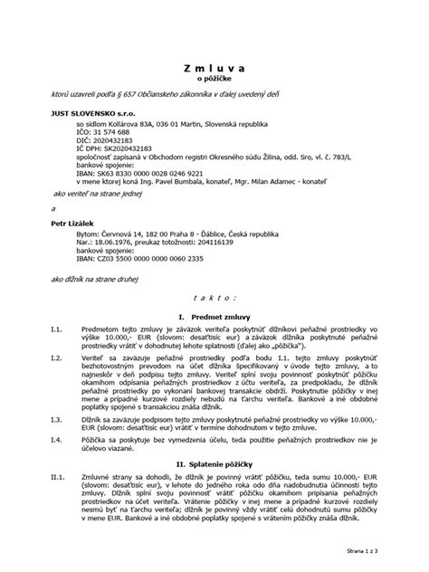 Zmluva s hudobnou skupinou - kľúčové prvky