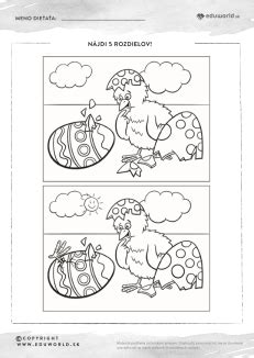 Ilustrácia znázorňujúca proces hľadania rozdielov na obrázku