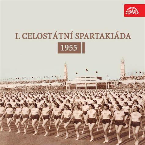 Plagát propagujúci spartakiádu ako symbol socialistickej kultúry