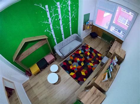 Interiér terapeutickej miestnosti pre deti