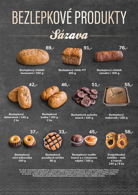 Bezlepkové produkty v supermarkete