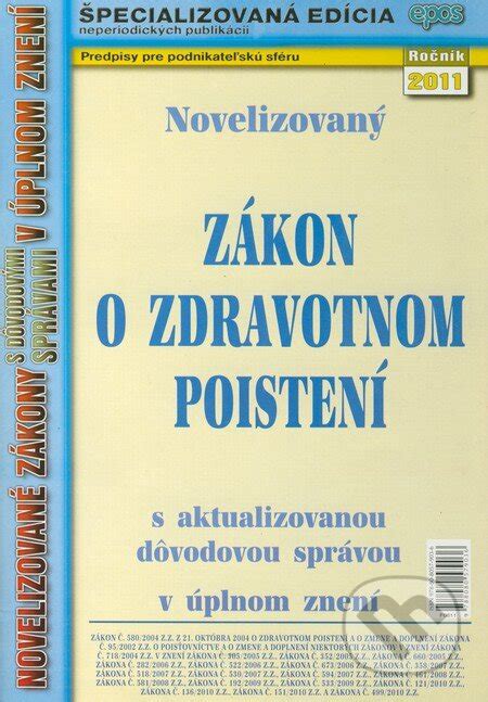 Zákon č. 580/2004 Z. z. o zdravotnom poistení