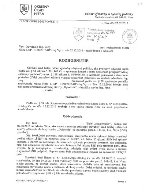 Znak Okresného úradu