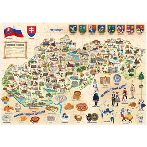 Mapa Slovenska a trvalého pobytu