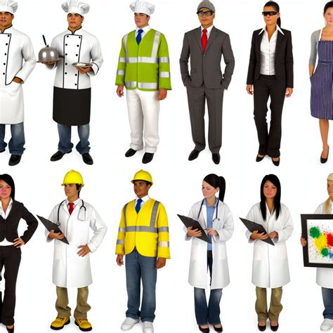 Ilustrácia znázorňujúca rôzne profesie a symboly vzdelávania