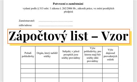 Zápočtový list: Vzory a požiadavky