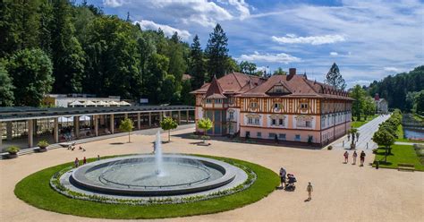 Kúpeľné mesto Luhačovice s kolonádou