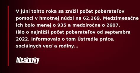 Schéma: Posudzovanie hmotnej núdze