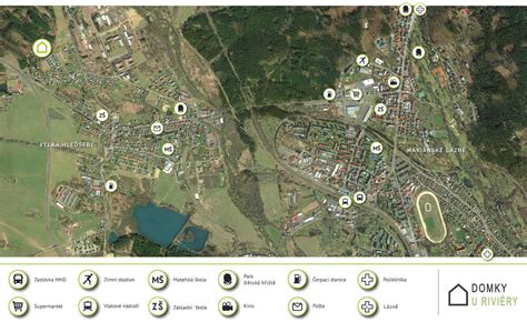 Mapa občianskej vybavenosti Veľkých Kostolian