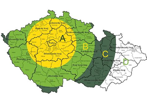Mapa oblastí najviac postihnutých ekologickou migráciou