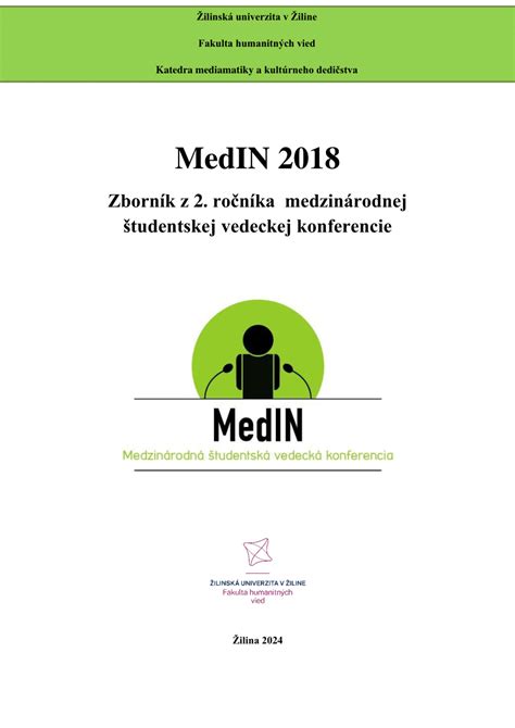 schéma vedeckej konferencie