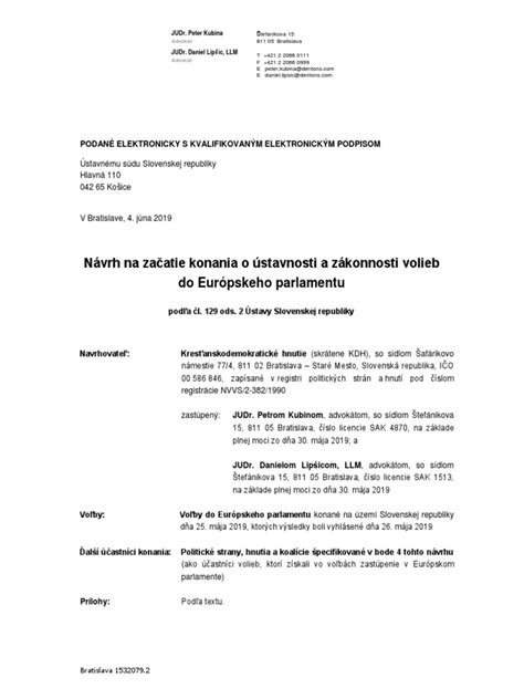 Elektronické podanie na súd