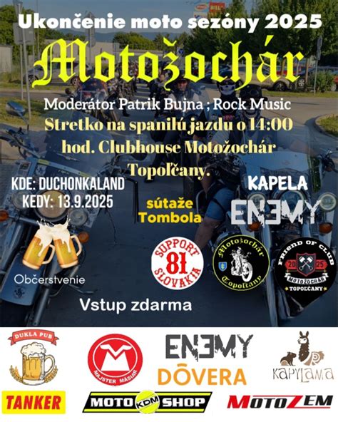 Fotografia z minuloročného Zahájenia motosezóny Motožochár