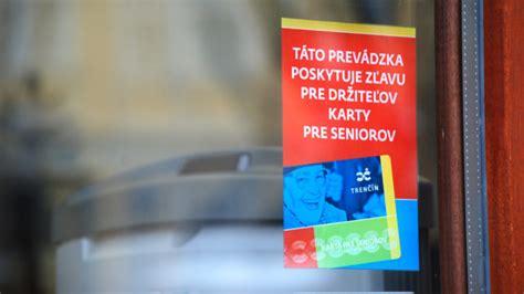 Zoznam zliav a výhod pre držiteľov karty pre seniorov v Trenčíne